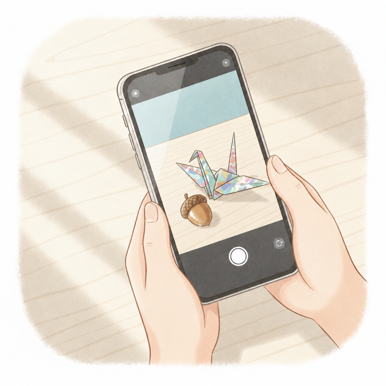 写真を撮る